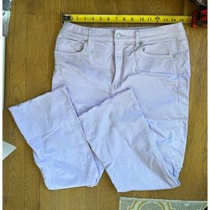 EUC Loft Lavender Jeans Size 8